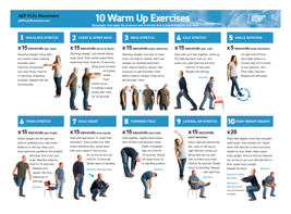 Original Warm Up Poster