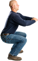 body weight sqauts image