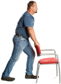 modified calf stretch image